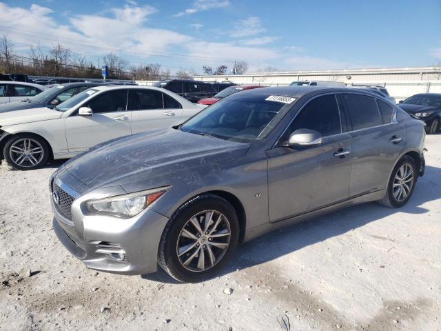 Image 1 of 2015 INFINITI Q50 BASE 2015 with VIN JN1BV7AR3FM418945