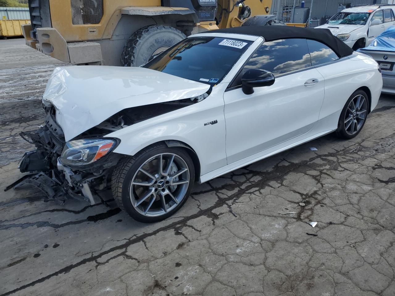 Image 1 of 2017 MERCEDES-BENZ C 43 4MATIC AMG 2017 with VIN WDDWK6EB5HF488782
