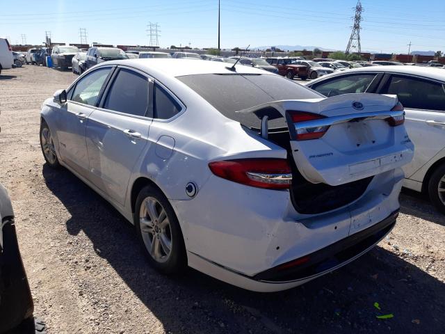 Image 2 of 2018 FORD FUSION SE HYBRID 2018 with VIN 3FA6P0LU8JR129843