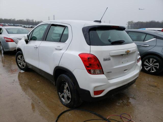 Image 2 of 2018 CHEVROLET TRAX LS 2018 with VIN 3GNCJKSB6JL280748