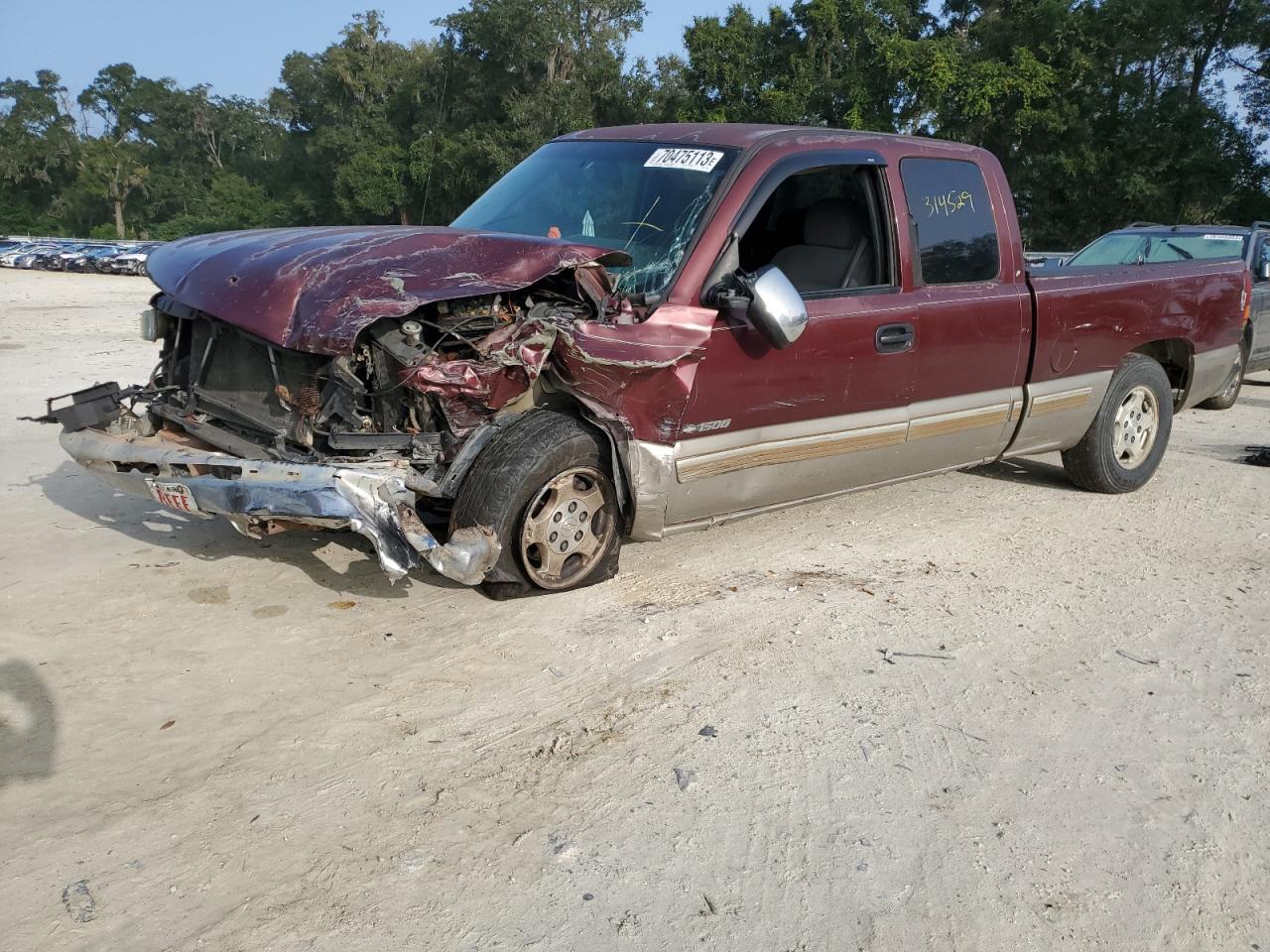 Изображение 1 2002 CHEVROLET SILVERADO C1500 2002 с VIN 2GCEC19V821317159