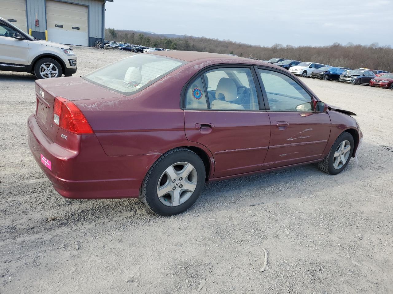 Obraz 3 z 2004 HONDA CIVIC EX 2004 z VIN 2HGES26774H531537