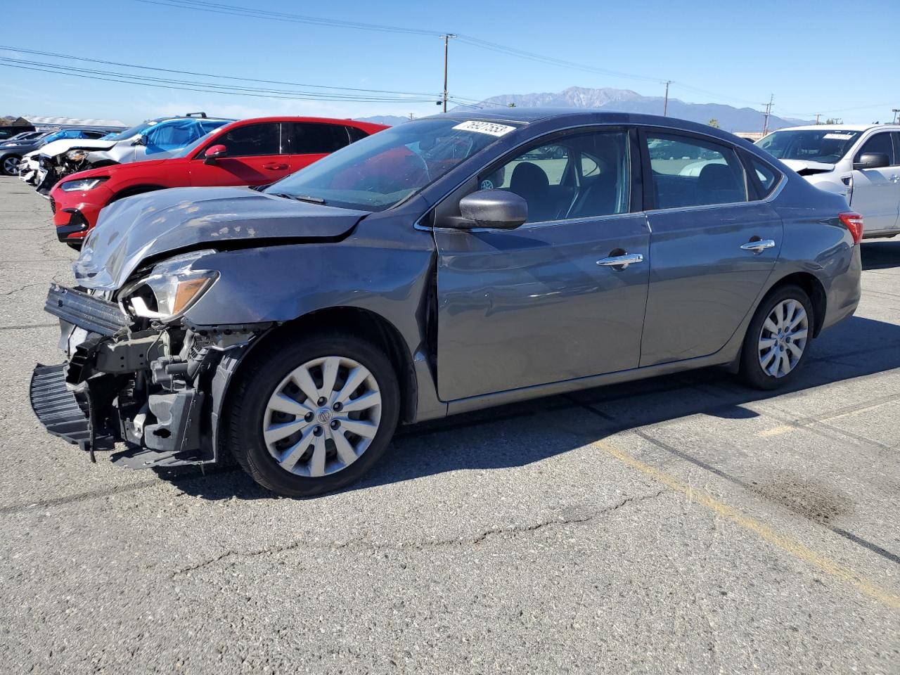 Image 1 of 2016 NISSAN SENTRA S 2016 with VIN 3N1AB7AP8GY245327