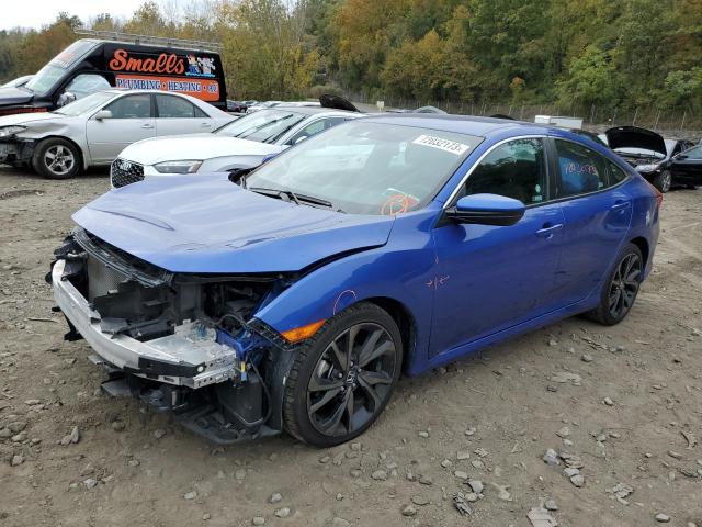 Image 1 of 2021 HONDA CIVIC SPORT 2021 with VIN 2HGFC2F86MH557931