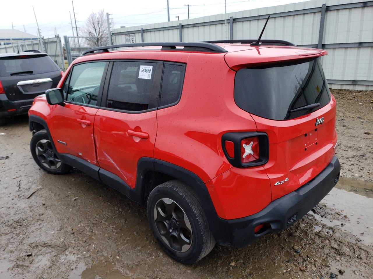 Image 2 of 2016 JEEP RENEGADE SPORT 2016 with VIN ZACCJBAT8GPE27901