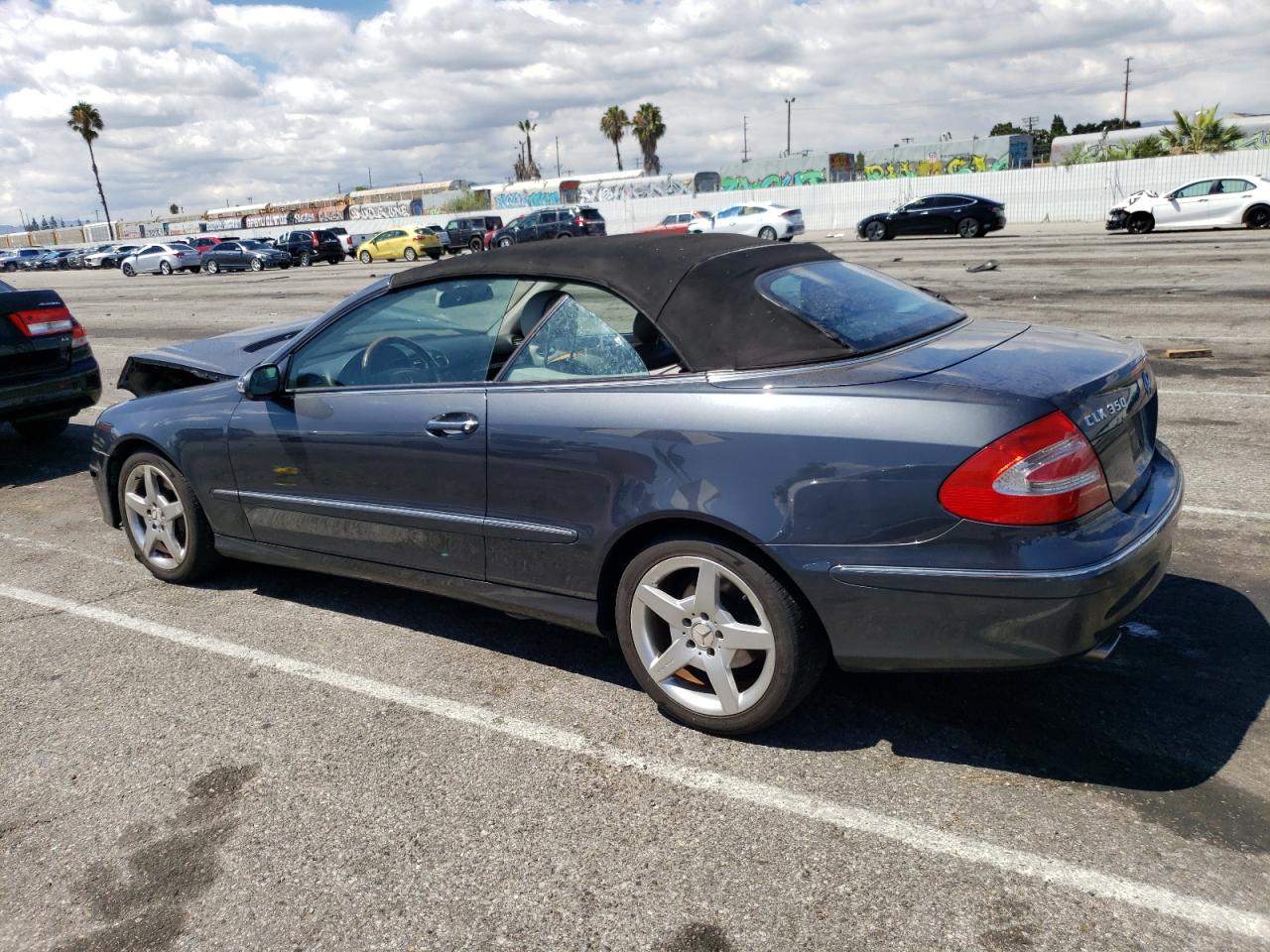 Image 2 of 2009 MERCEDES-BENZ CLK 350 2009 with VIN WDBTK56F69T104700