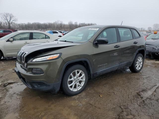 Image 1 of 2015 JEEP CHEROKEE SPORT 2015 with VIN 1C4PJLAB1FW553923