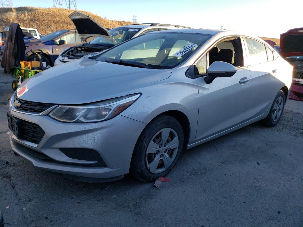 Image 1 of 2017 CHEVROLET CRUZE LS 2017 with VIN 1G1BC5SM7H7105949