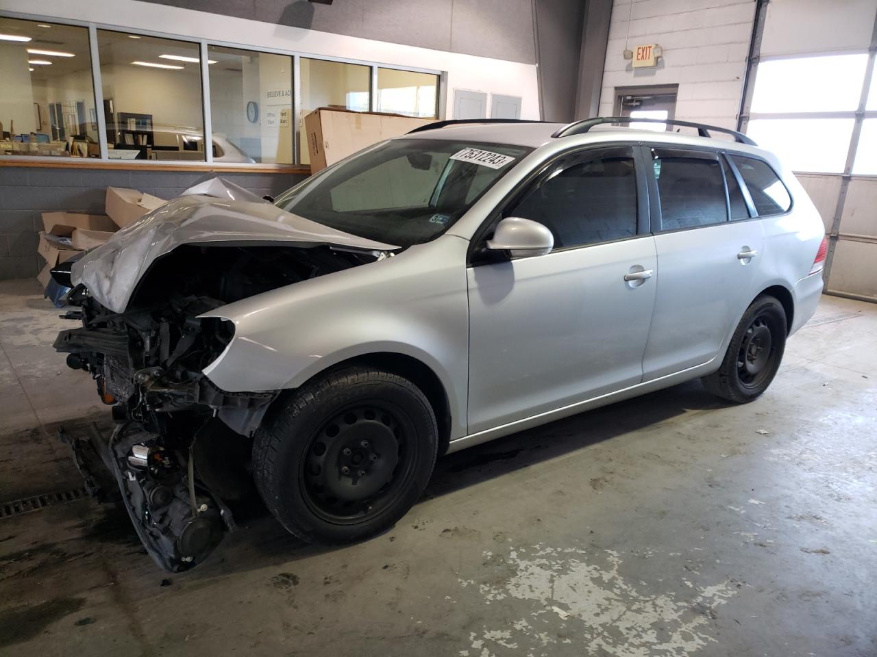 Image 1 of 2013 VOLKSWAGEN JETTA S 2013 with VIN 3VWPP7AJ6DM696048