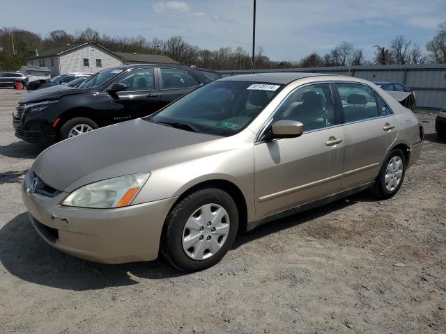 Image 1 of 2003 HONDA ACCORD LX 2003 with VIN 3HGCM56353G711243