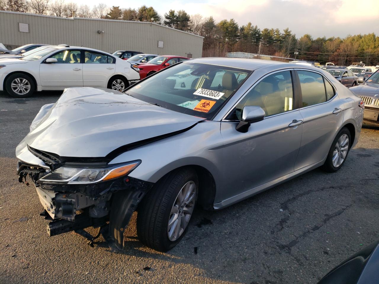 Image 1 of 2018 TOYOTA CAMRY L 2018 with VIN 4T1B11HK5JU021689