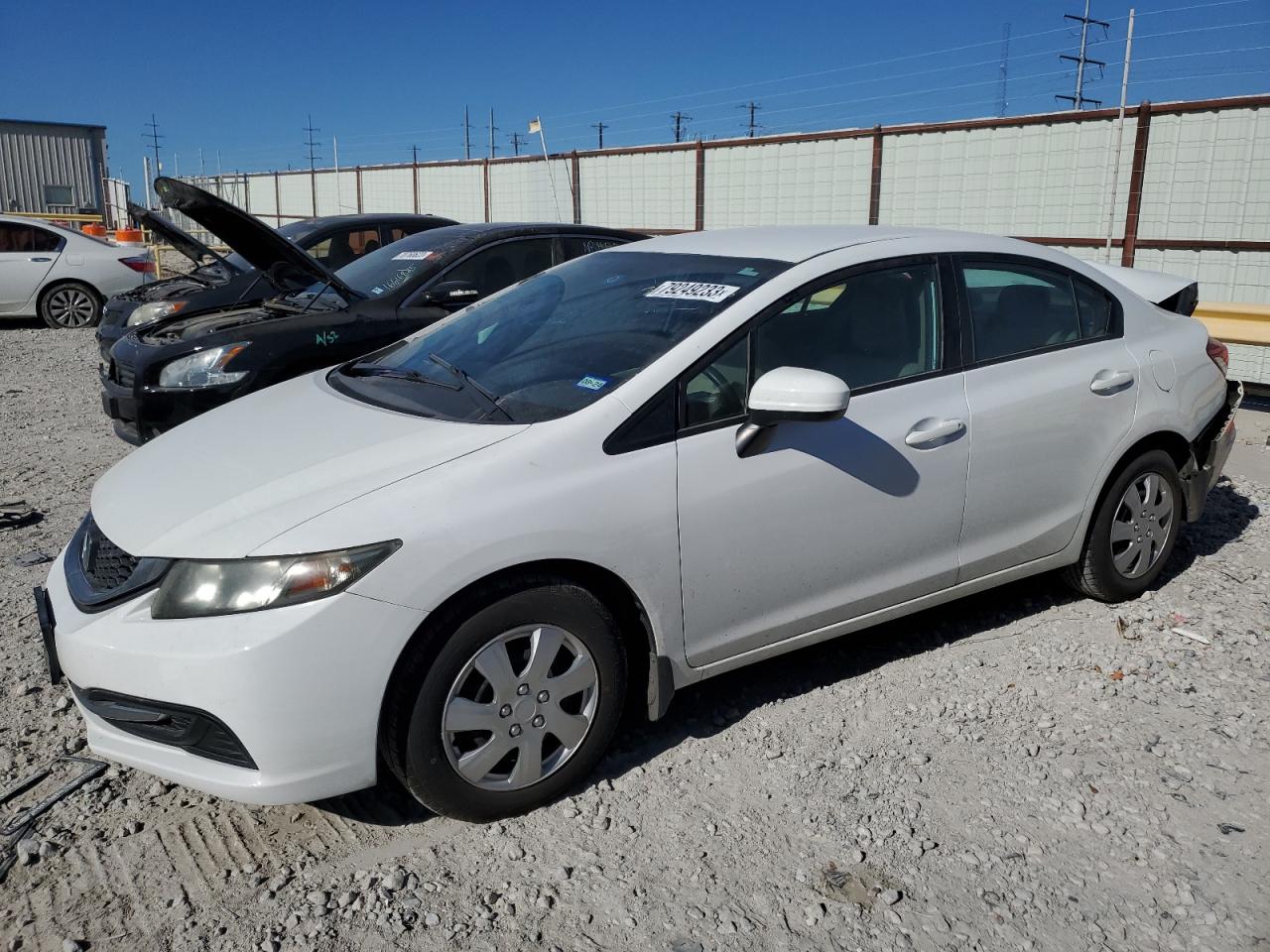 Obraz 1 z 2014 HONDA CIVIC LX 2014 z VIN 19XFB2F57EE041789