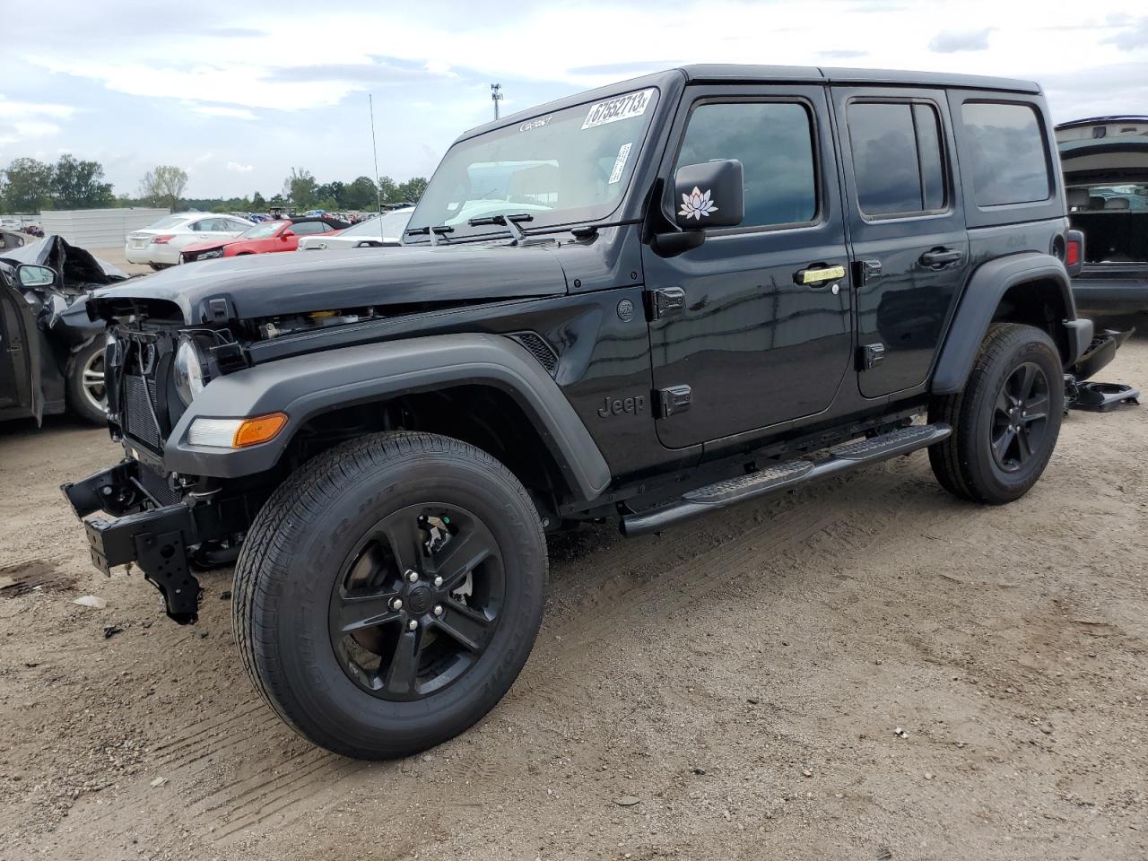 Image 1 of 2023 JEEP WRANGLER SPORT 2023 with VIN 1C4HJXDG8PW679653