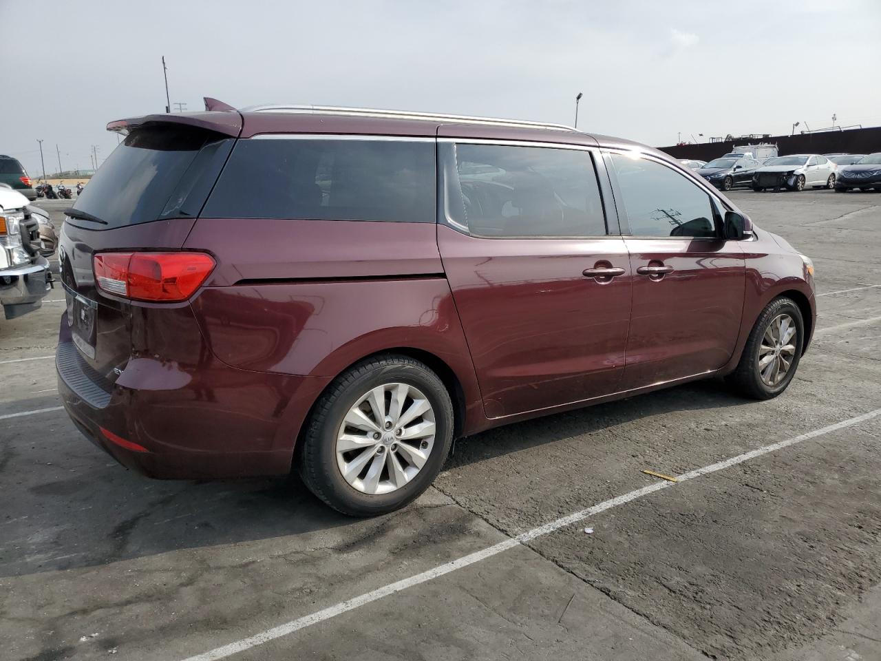 Изображение 3 2015 KIA SEDONA EX 2015 с VIN KNDMC5C14F6054272