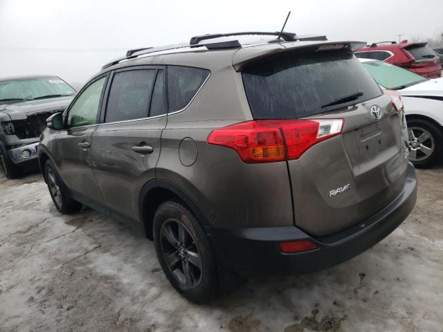 Image 2 of 2015 TOYOTA RAV4 XLE 2015 with VIN JTMRFREV3FD107950