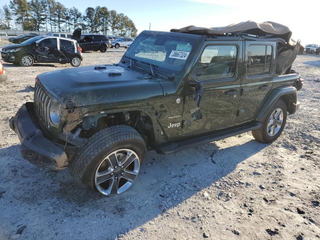 Изображение 1 2021 JEEP WRANGLER UNLIMITED SAHARA 2021 с VIN 1C4HJXEG6MW500634