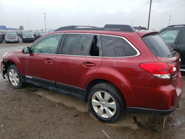Изображение 2 2012 SUBARU OUTBACK 2.5I LIMITED 2012 с VIN 4S4BRBKC9C3274894