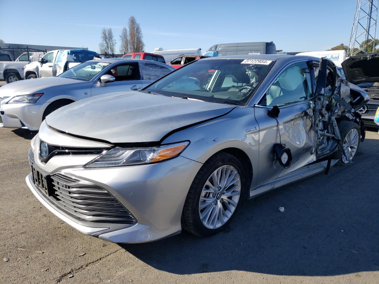 Изображение 1 2020 TOYOTA CAMRY XLE 2020 с VIN 4T1F31AK1LU012223