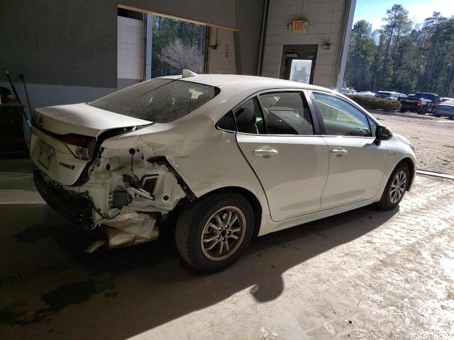 Image 3 of 2021 TOYOTA COROLLA LE 2021 with VIN JTDEAMDE9MJ015791