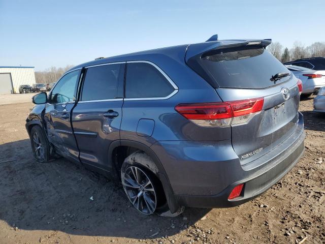 Image 2 of 2019 TOYOTA HIGHLANDER LE 2019 with VIN 5TDBZRFH4KS962012