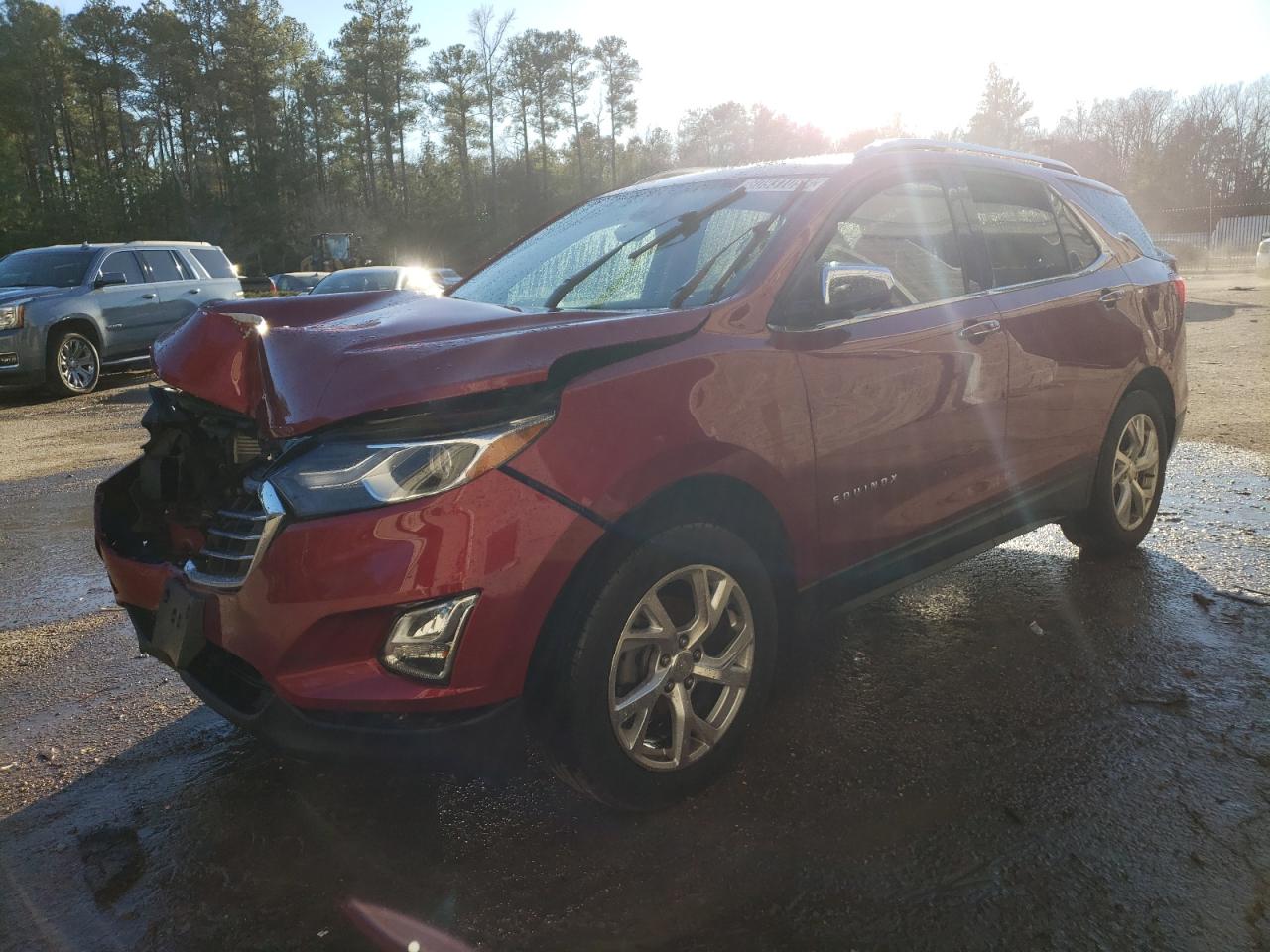 Image 1 of 2020 CHEVROLET EQUINOX PREMIER 2020 with VIN 3GNAXXEV9LS554400