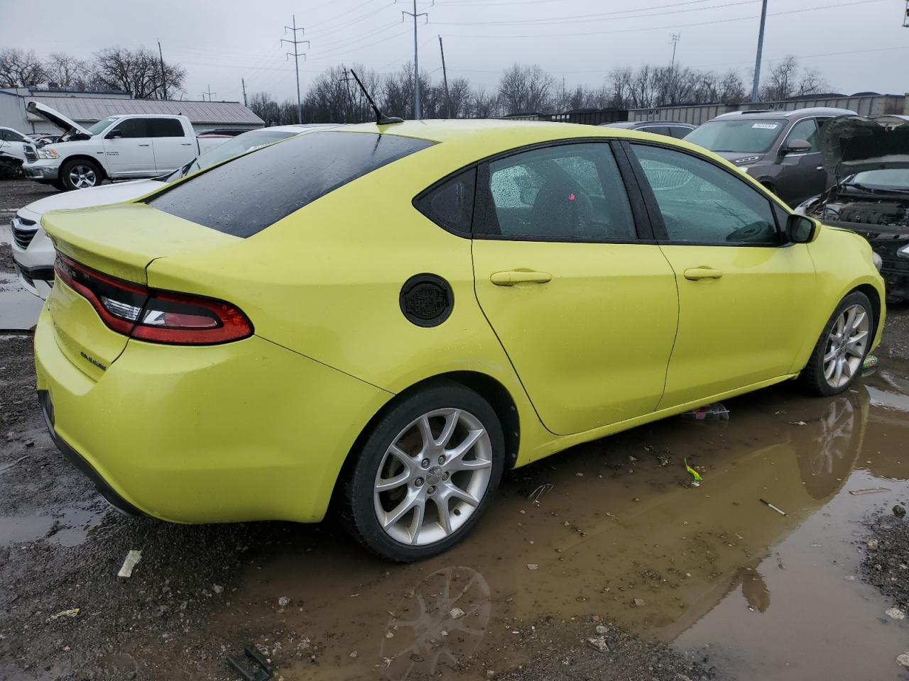 Image 3 of 2013 DODGE DART SXT 2013 with VIN 1C3CDFBA4DD118632