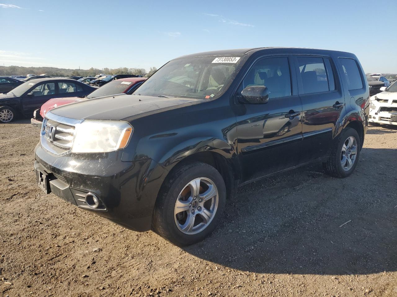 Изображение 1 2013 HONDA PILOT EX 2013 с VIN 5FNYF4H48DB003705
