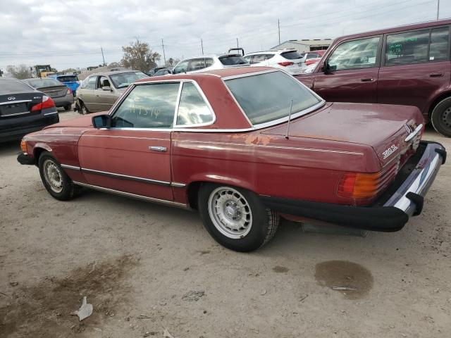 Изображение 2 1985 MERCEDES-BENZ 380 SL 1985 с VIN WDBBA45C0FA022324