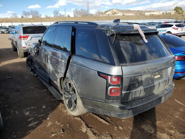 Image 2 of 2020 LAND ROVER RANGE ROVER P525 HSE 2020 with VIN SALGS2SE5LA597845