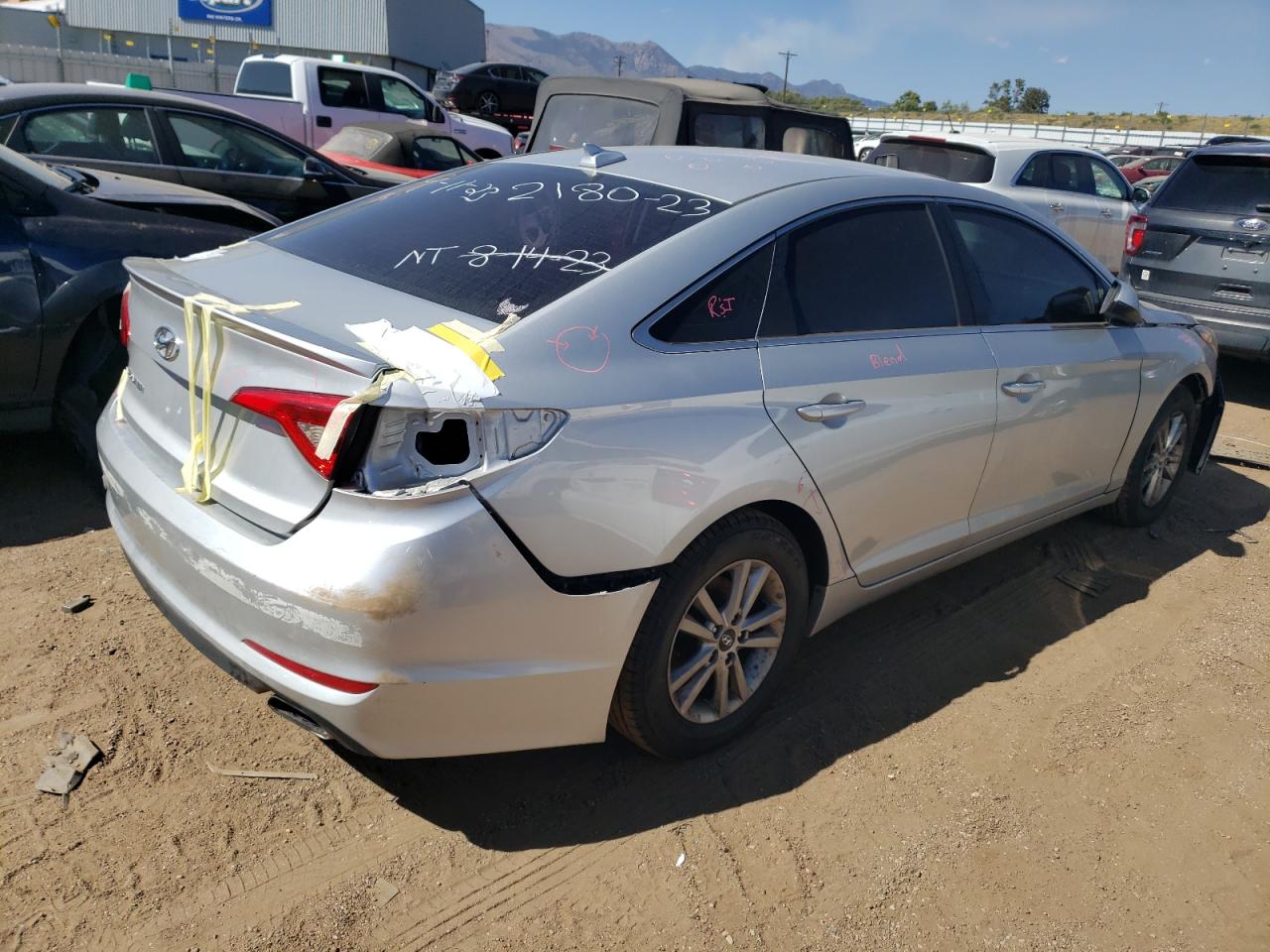 Image 3 of 2017 HYUNDAI SONATA SE 2017 with VIN 5NPE24AFXHH558799