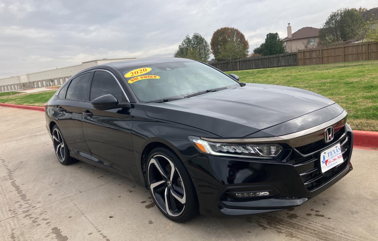 Image 1 of 2020 HONDA ACCORD SPORT 2020 with VIN 1HGCV2F34LA013216