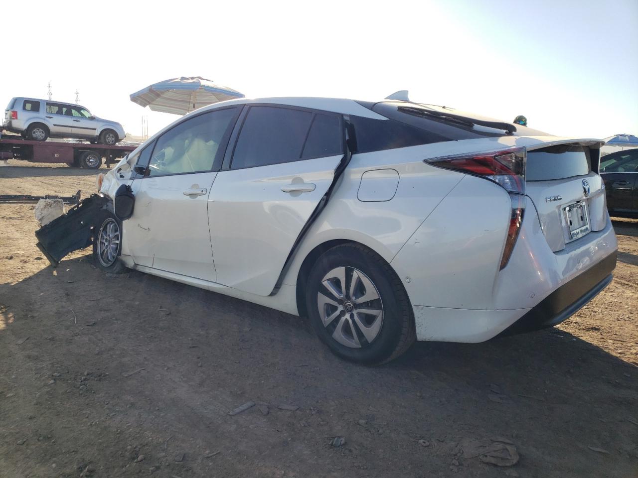 Image 2 of 2018 TOYOTA PRIUS  2018 with VIN JTDKBRFU5J3063161