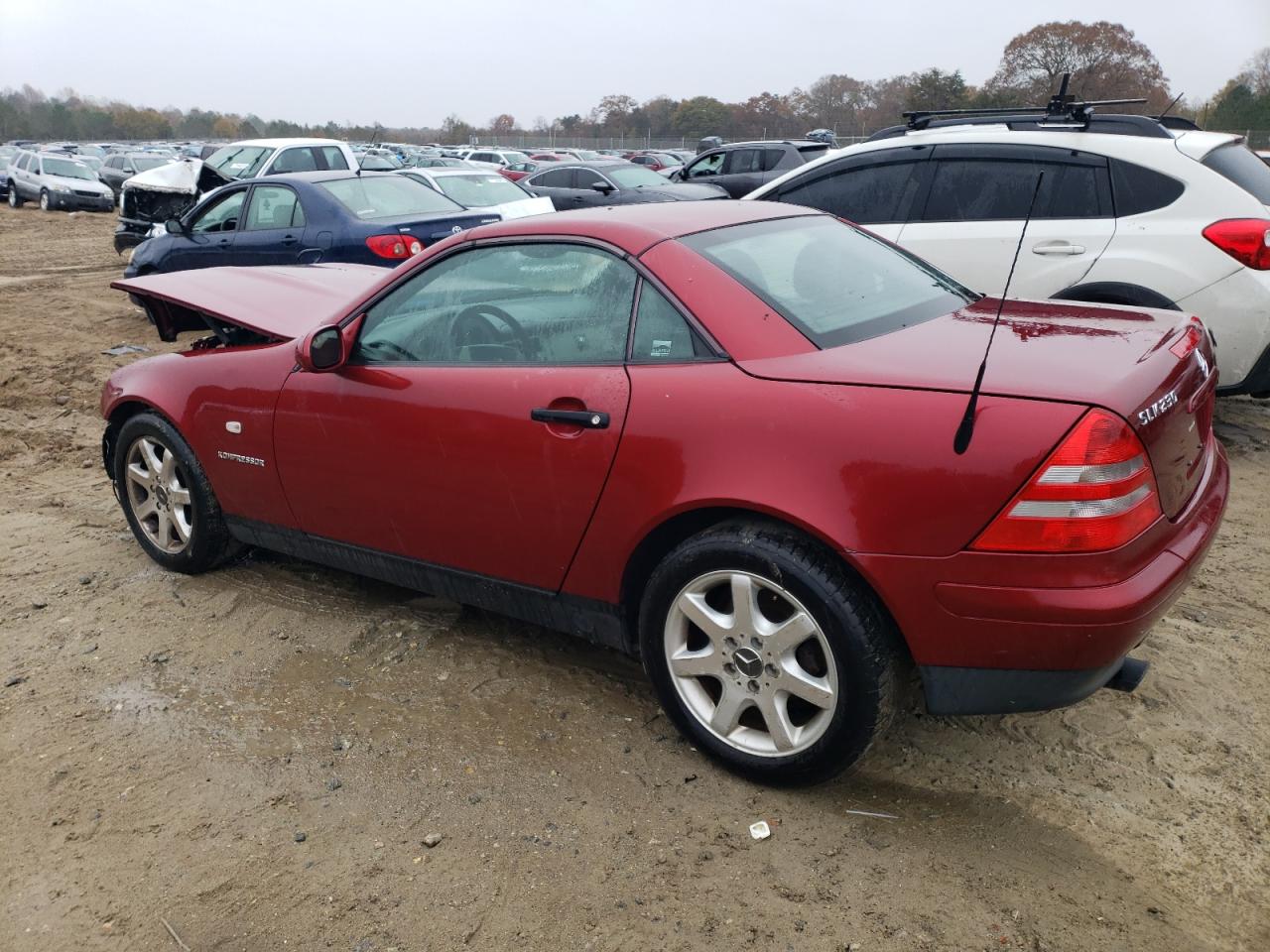 Obraz 2 z 1999 MERCEDES-BENZ SLK 230 KOMPRESSOR 1999 z VIN WDBKK47F2XF114883