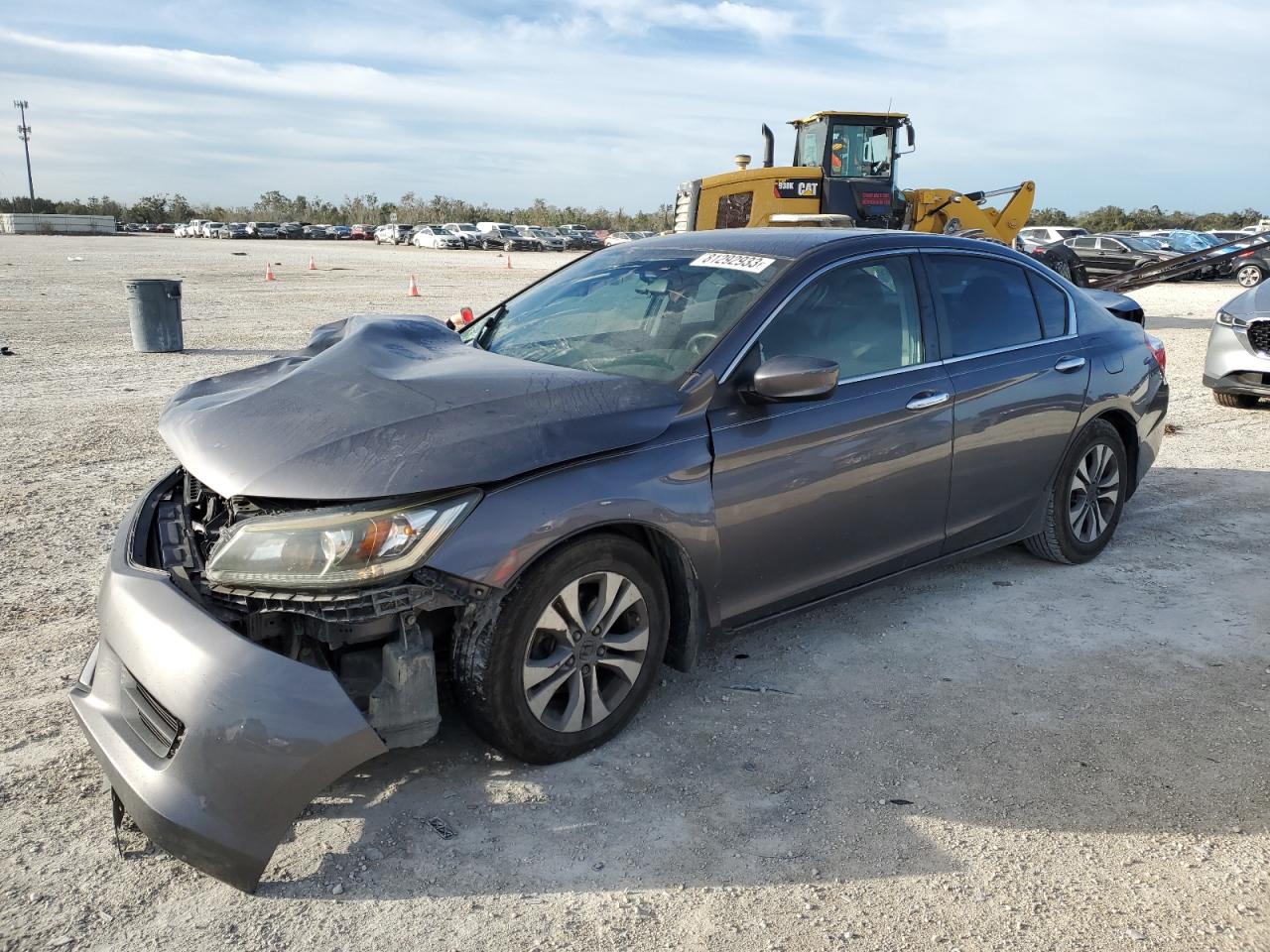 Image 1 of 2014 HONDA ACCORD LX 2014 with VIN 1HGCR2F39EA117319