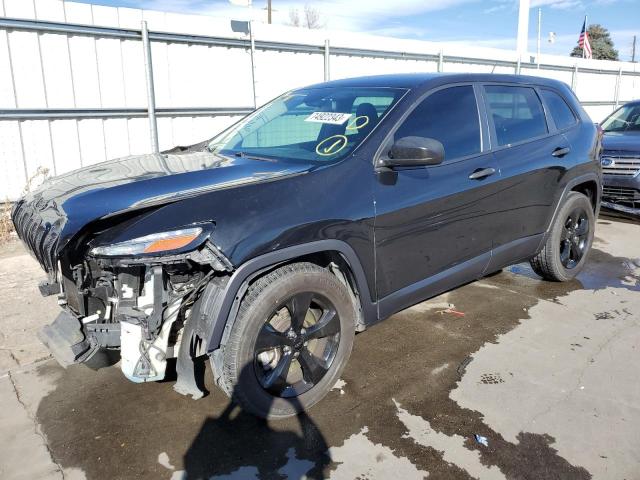 Image 1 of 2015 JEEP CHEROKEE SPORT 2015 with VIN 1C4PJLAB0FW505927