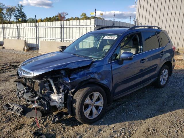 Image 1 of 2014 SUBARU FORESTER 2.5I TOURING 2014 with VIN JF2SJAMCXEH554575