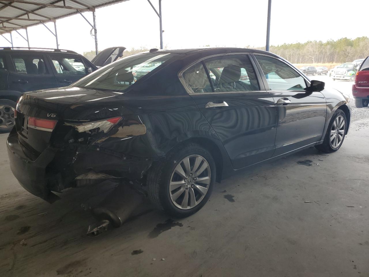 Image 3 of 2012 HONDA ACCORD EXL 2012 with VIN 1HGCP3F88CA016454