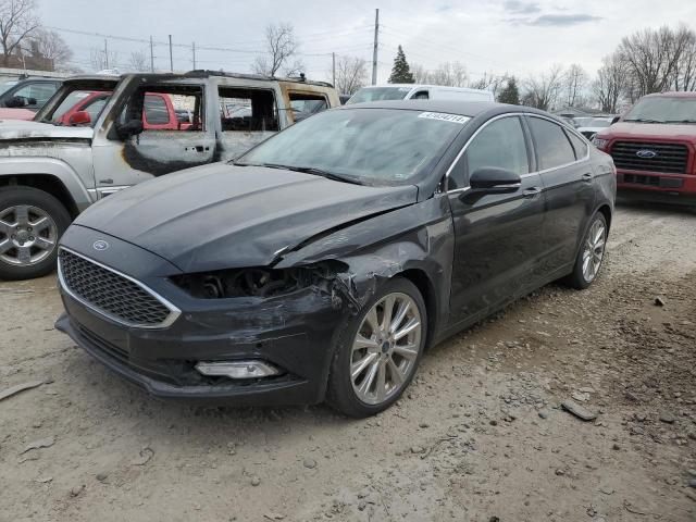 Image 1 of 2017 FORD FUSION TITANIUM 2017 with VIN 3FA6P0D90HR353838