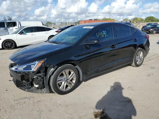 Image 1 of 2019 HYUNDAI ELANTRA SEL 2019 with VIN 5NPD84LF6KH466944