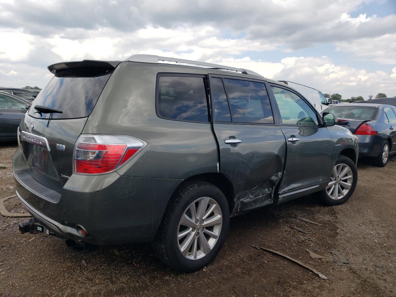 Obraz 3 z 2009 TOYOTA HIGHLANDER HYBRID LIMITED 2009 z VIN JTEEW44A192032368