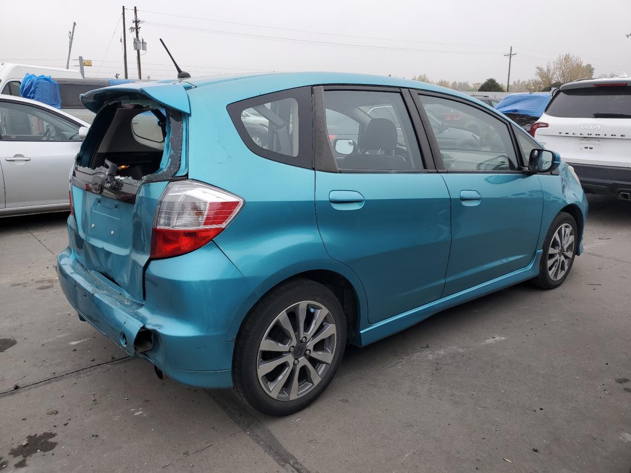 Image 3 of 2012 HONDA FIT SPORT 2012 with VIN JHMGE8G58CC008848