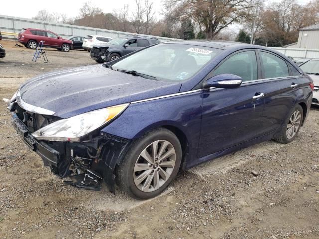 Image 1 of 2014 HYUNDAI SONATA SE 2014 with VIN 5NPEC4AC9EH900435