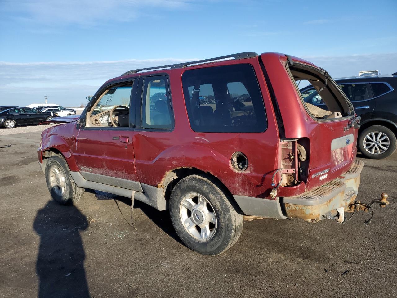 Изображение 2 2001 FORD EXPLORER SPORT 2001 с VIN 1FMYU70E01UB42107