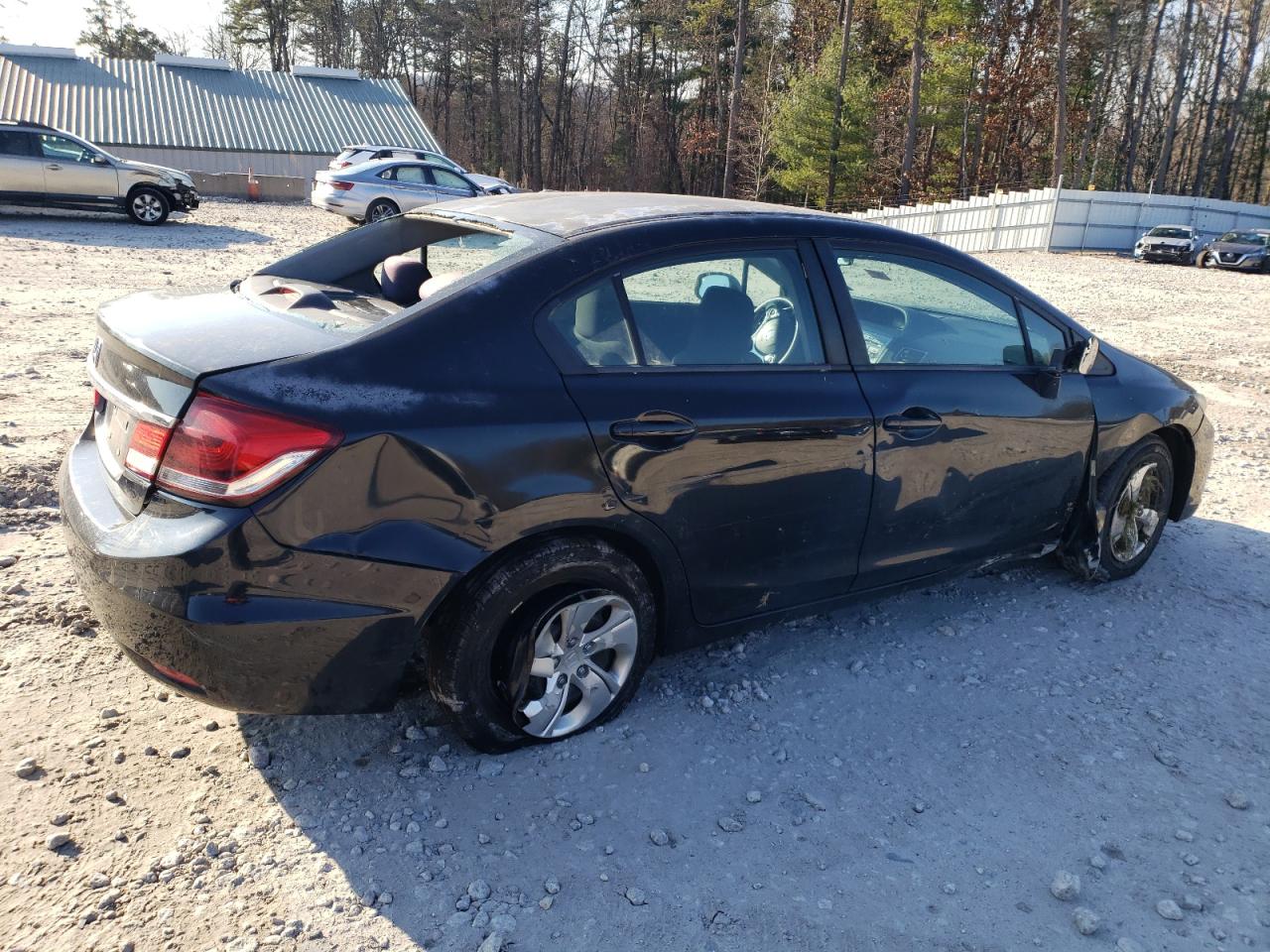 Obraz 3 z 2013 HONDA CIVIC LX 2013 z VIN 2HGFB2F56DH544363