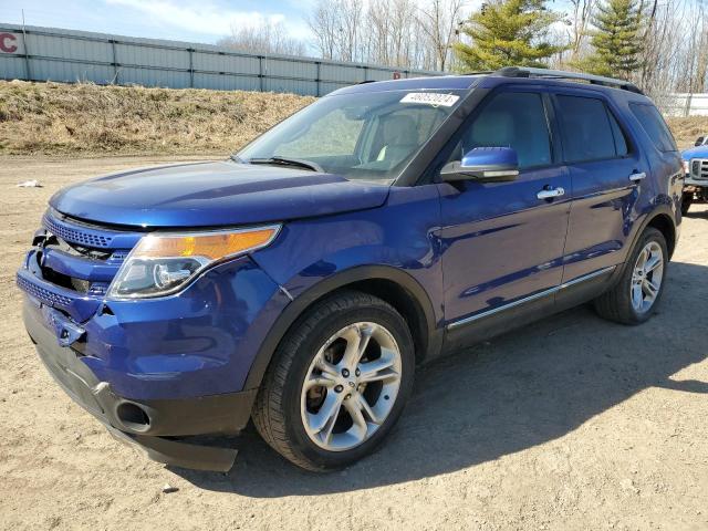 Image 1 of 2013 FORD EXPLORER LIMITED 2013 with VIN 1FM5K8F87DGA40919