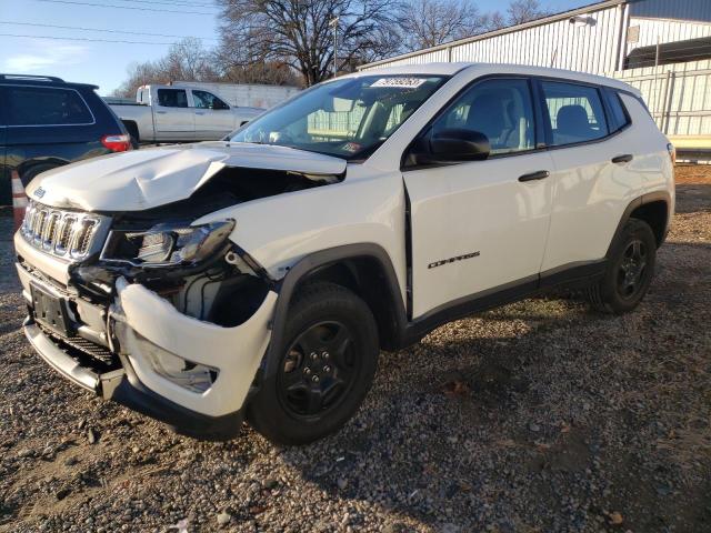 Image 1 of 2019 JEEP COMPASS SPORT 2019 with VIN 3C4NJDAB2KT850180