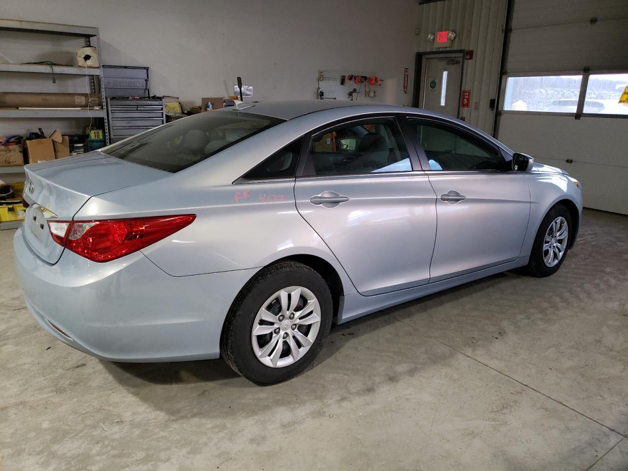 Image 3 of 2012 HYUNDAI SONATA GLS 2012 with VIN 5NPEB4AC1CH456872