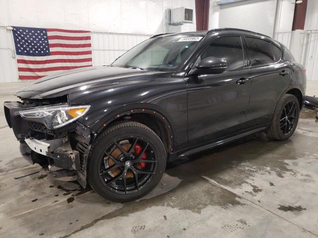 Image 1 of 2021 ALFA ROMEO STELVIO TI 2021 with VIN ZASPAKBNXM7D19913