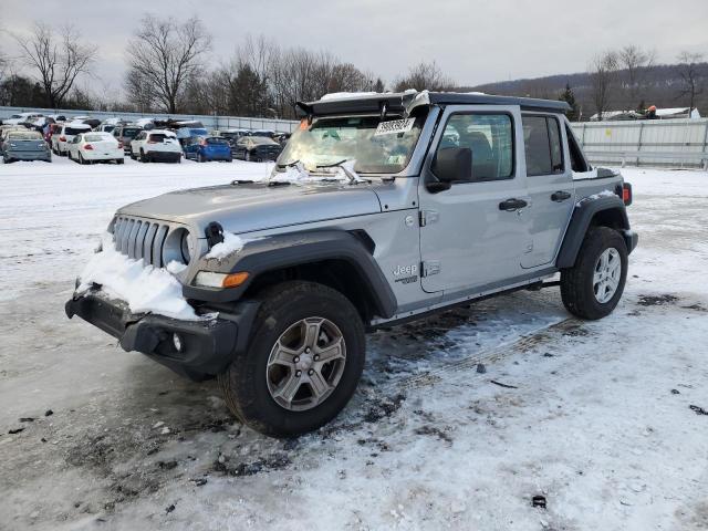 Image 1 of 2021 JEEP WRANGLER UNLIMITED SPORT 2021 with VIN 1C4HJXDN9MW622274