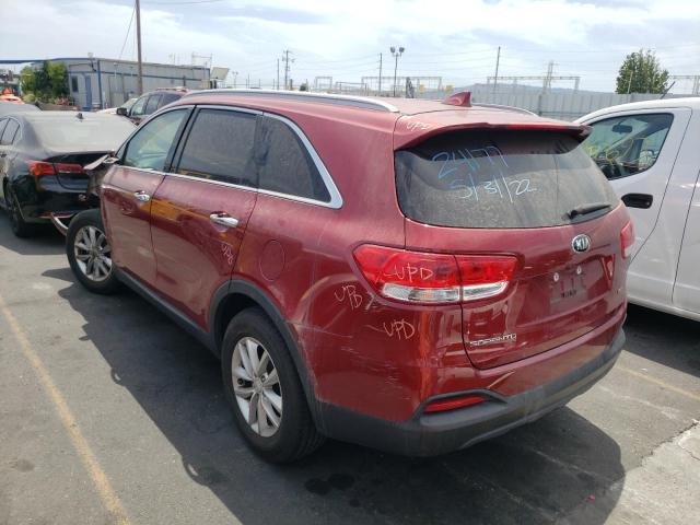 Image 3 of 2018 KIA SORENTO LX 2018 with VIN 5XYPG4A32JG346444